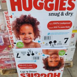 Huggies 7 $20 Each Box.