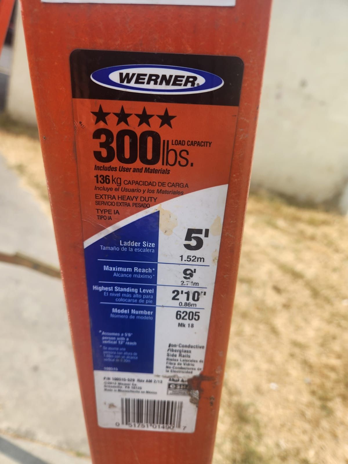 Werner Ladder 5’