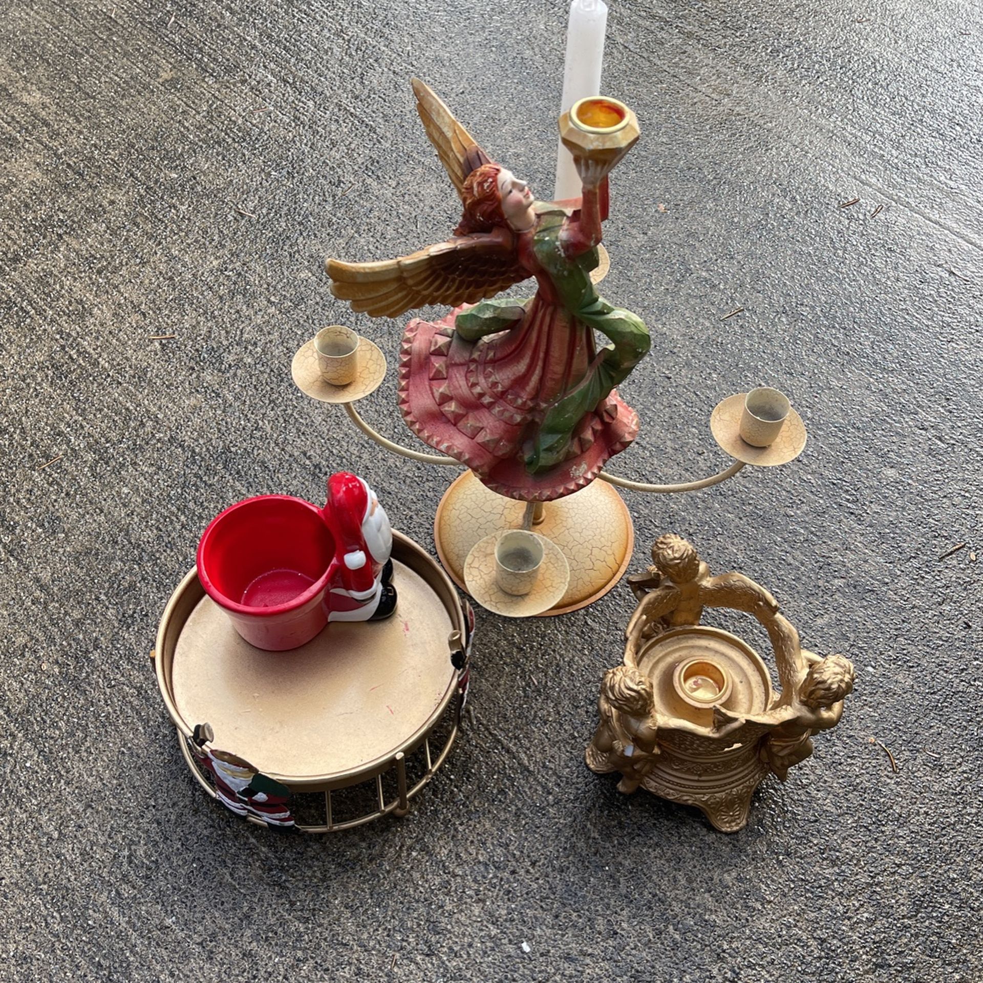Candle Holder Lot Great For Christmas Decoration 🎄🕯️