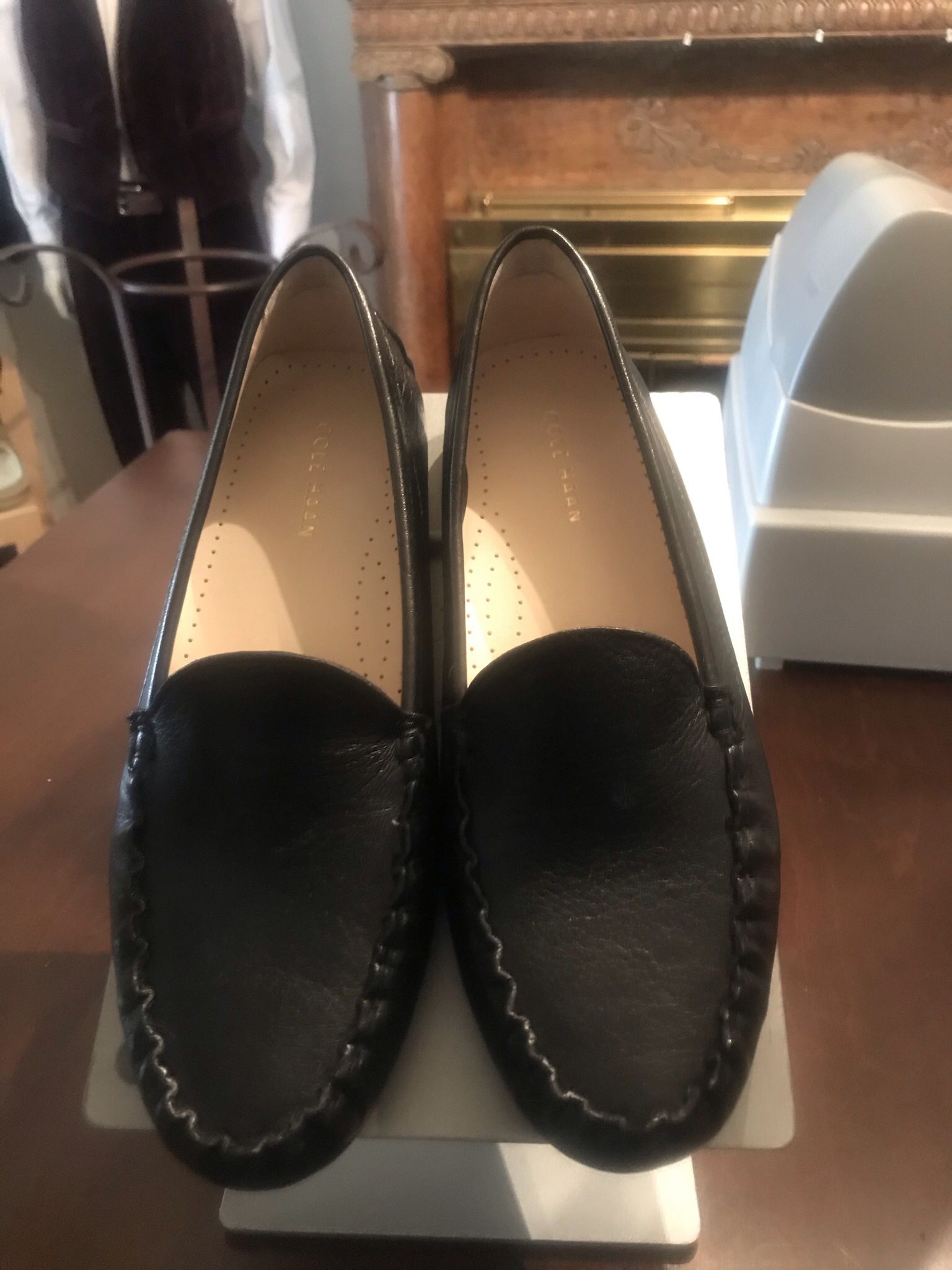 Cole Haan Black Slip One 7b