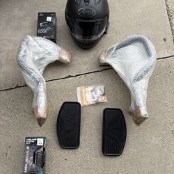 kawasaki vulcan crashguards or flooorboards