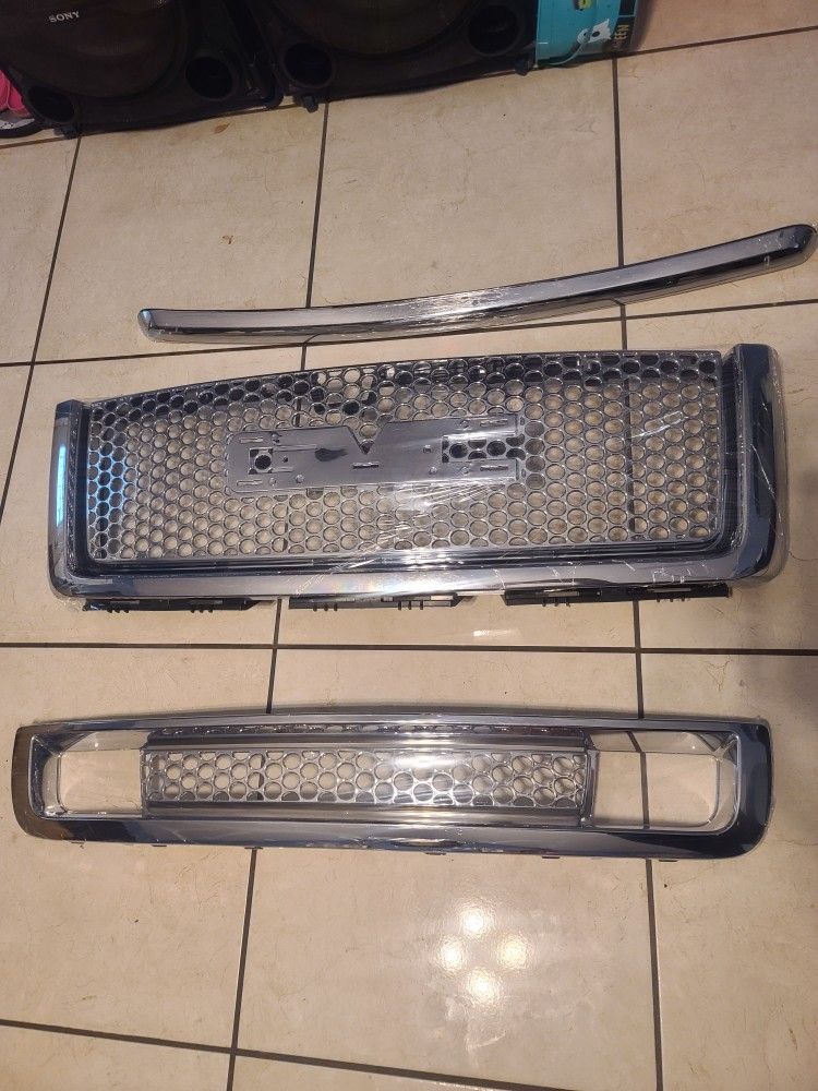 New Sierra DENALI style GRILLE 3 Piece Set $120