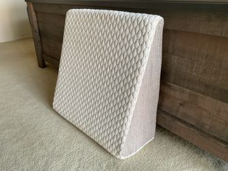 Bed Wedge Pillow Chic Jacquard Cover Wedge Pillow