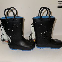 Used Kids Rain Boots Size 6 