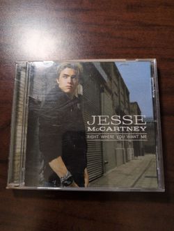 Jesse McCartney Right Where You Want Me CD Album