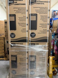 Best Deals On New Portable Ac's.  14000btu Delonghi UV-C Technology kills viruses and Germs.