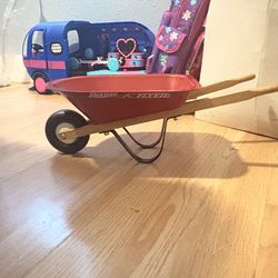 Radio flyer wheelbarrow toy