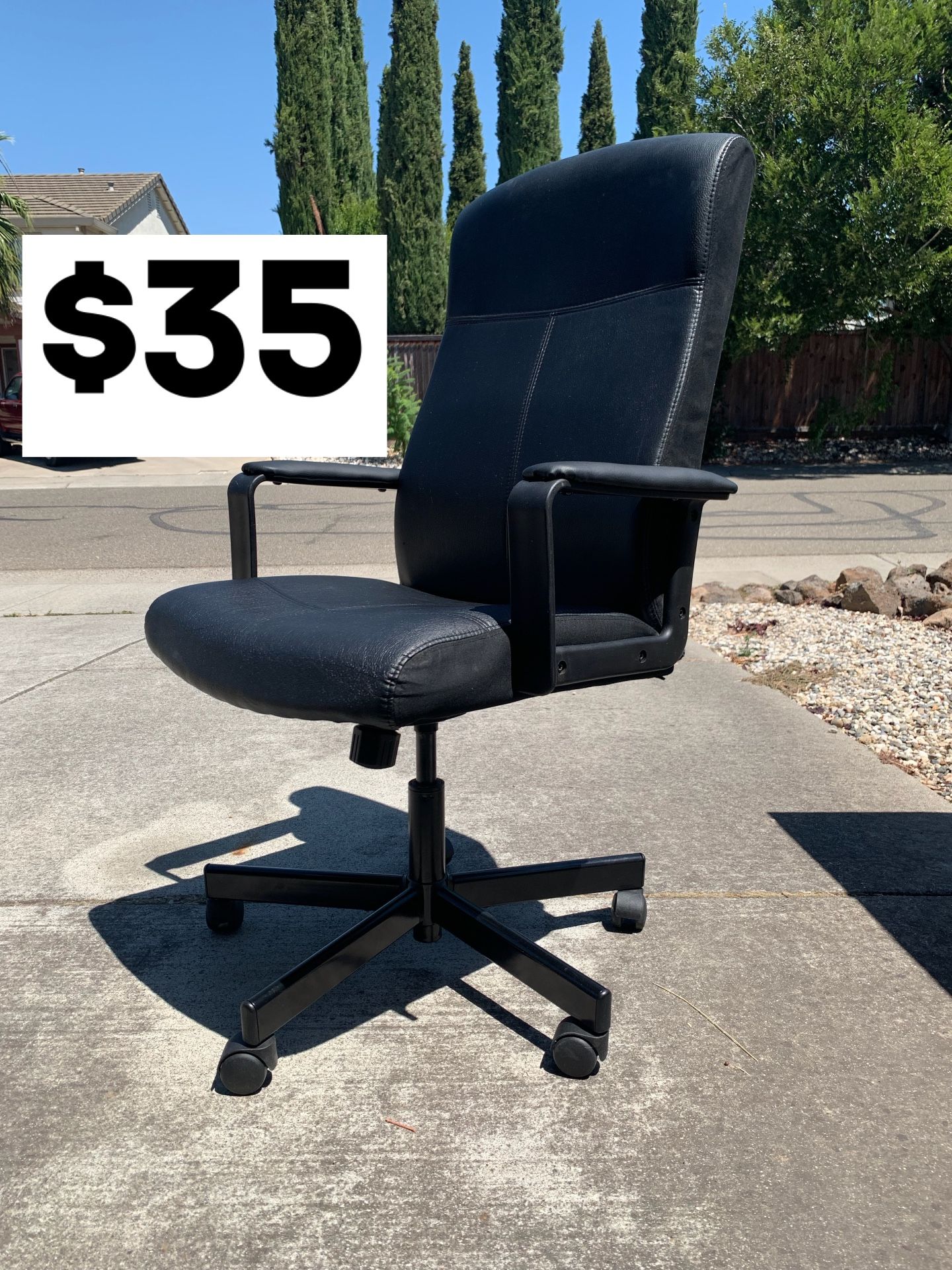 IKEA Millberget Black Office Chair