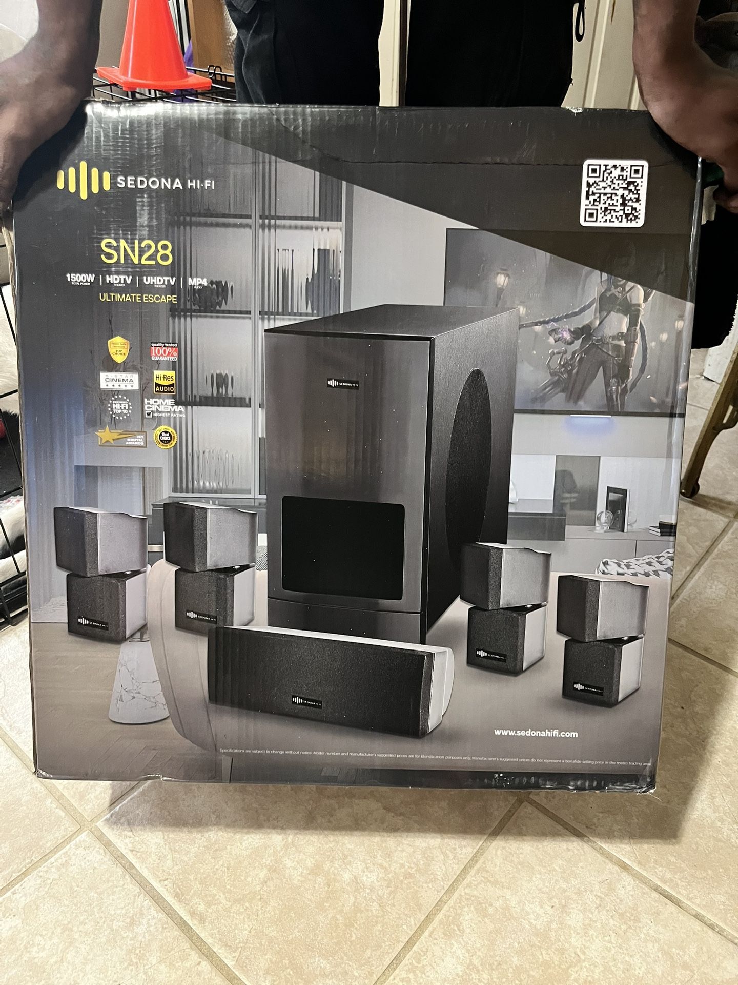 Sedona hi-fi Sn28 surround sound system