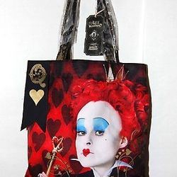 Red Queen Of Hearts Tote