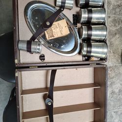 Travel-Bar set antique