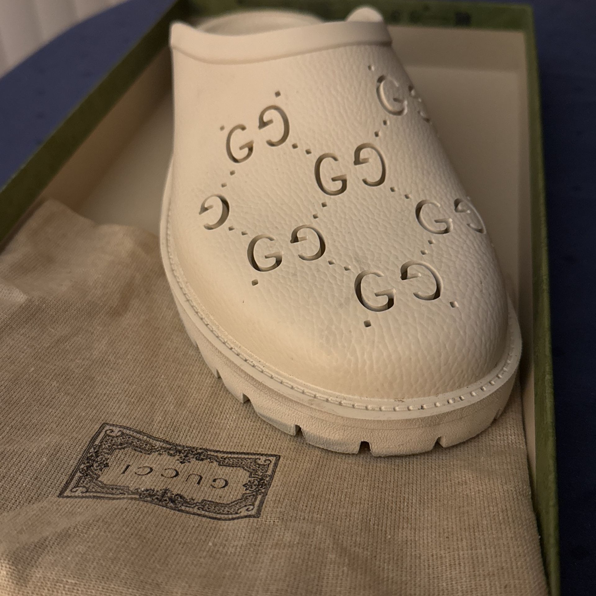 Men’s GUCCI Mule Ivory Color