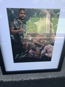 Rampage Jackson autograph pictures