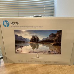 HP M27h 27” FHD Monitor