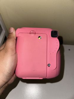 Pink Poloroid Camera