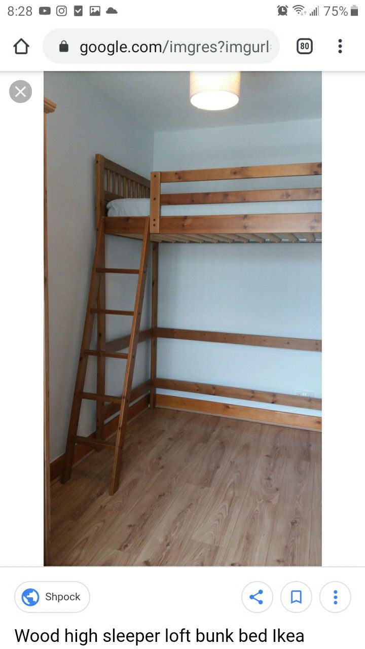 IKEA twin bunk bed