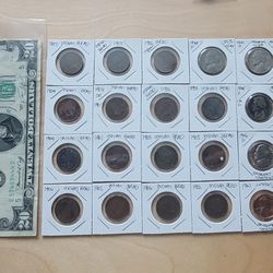 Collections of Bill and Coins