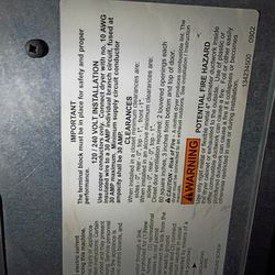 Frigidaire washer and dryer stocked