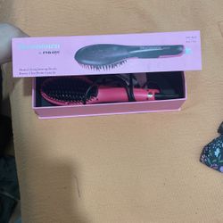 straightening hair brush 