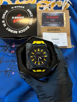 CASIO GSHOCK YELLOW/BLACK