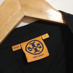 Tory Burch Blouse Sz 12 (Large) MEASUREMENTS IN PICTURES 