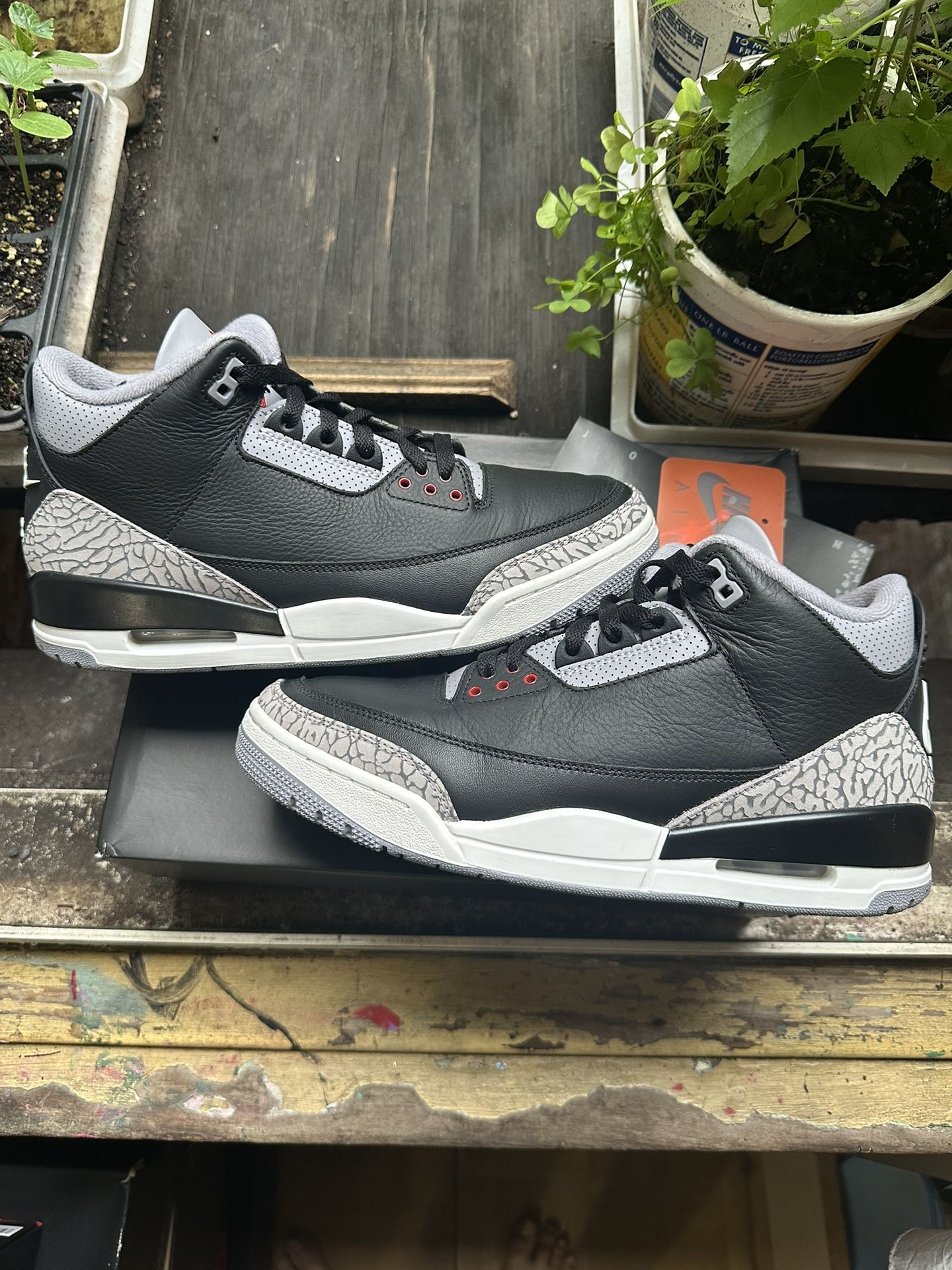 Air Jordan 3 Black Cement 2024