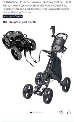 Golf push cart