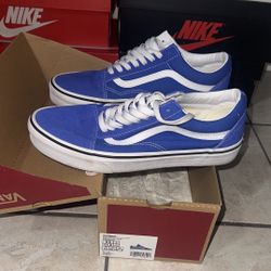 Vans Old Skool Blue Size 9.5