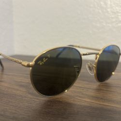 Men’s Custom Gold Ray-Ban Sunglasses 