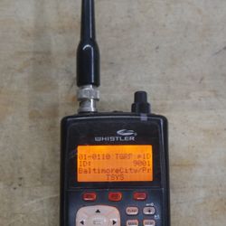Used Working Whistler WS1040 Handheld Trunking Radio Scanner Digital . tested. in a good working order.