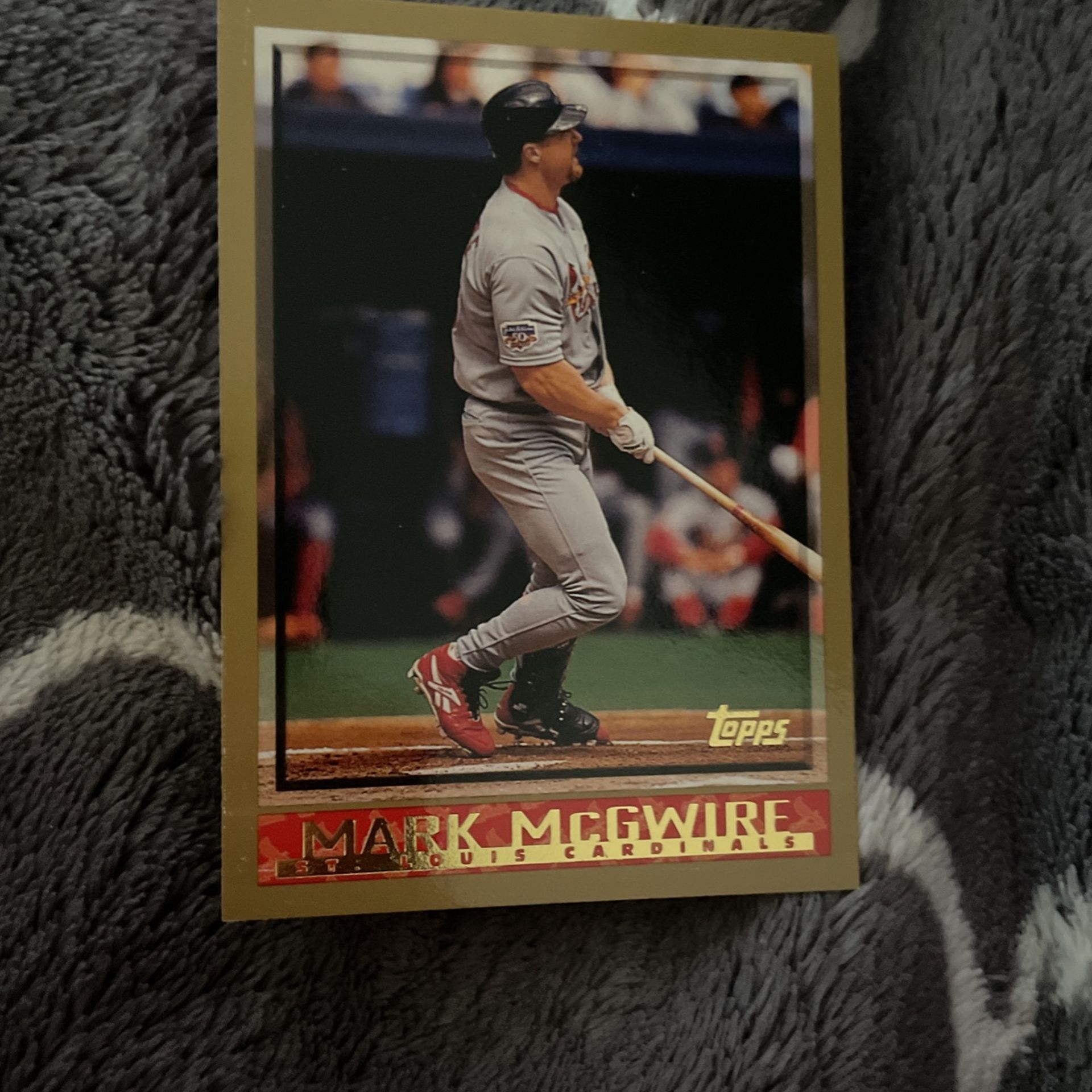 Mark McGwire Baseball Card