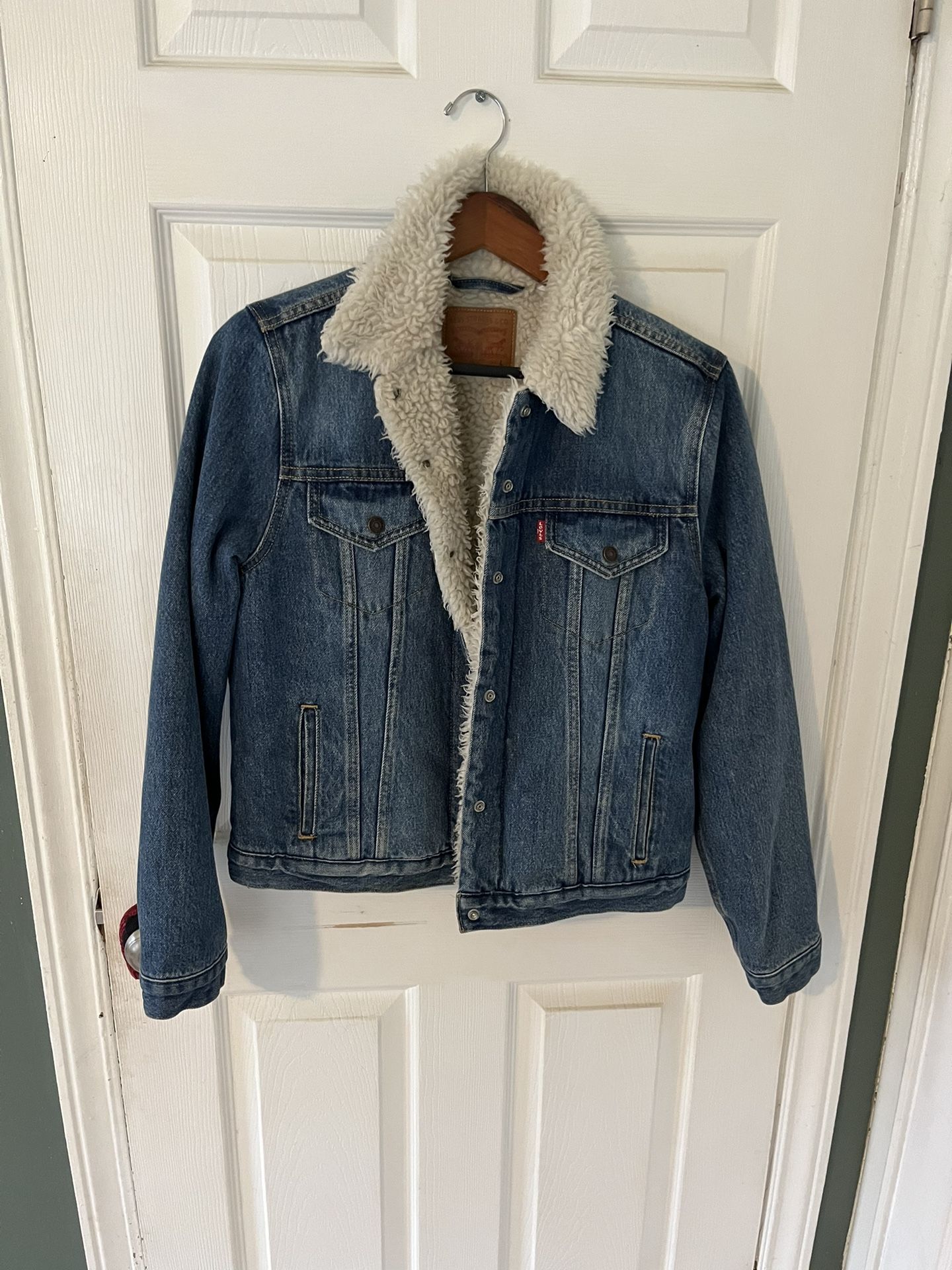 Levi Sherpa Trucker Jacket