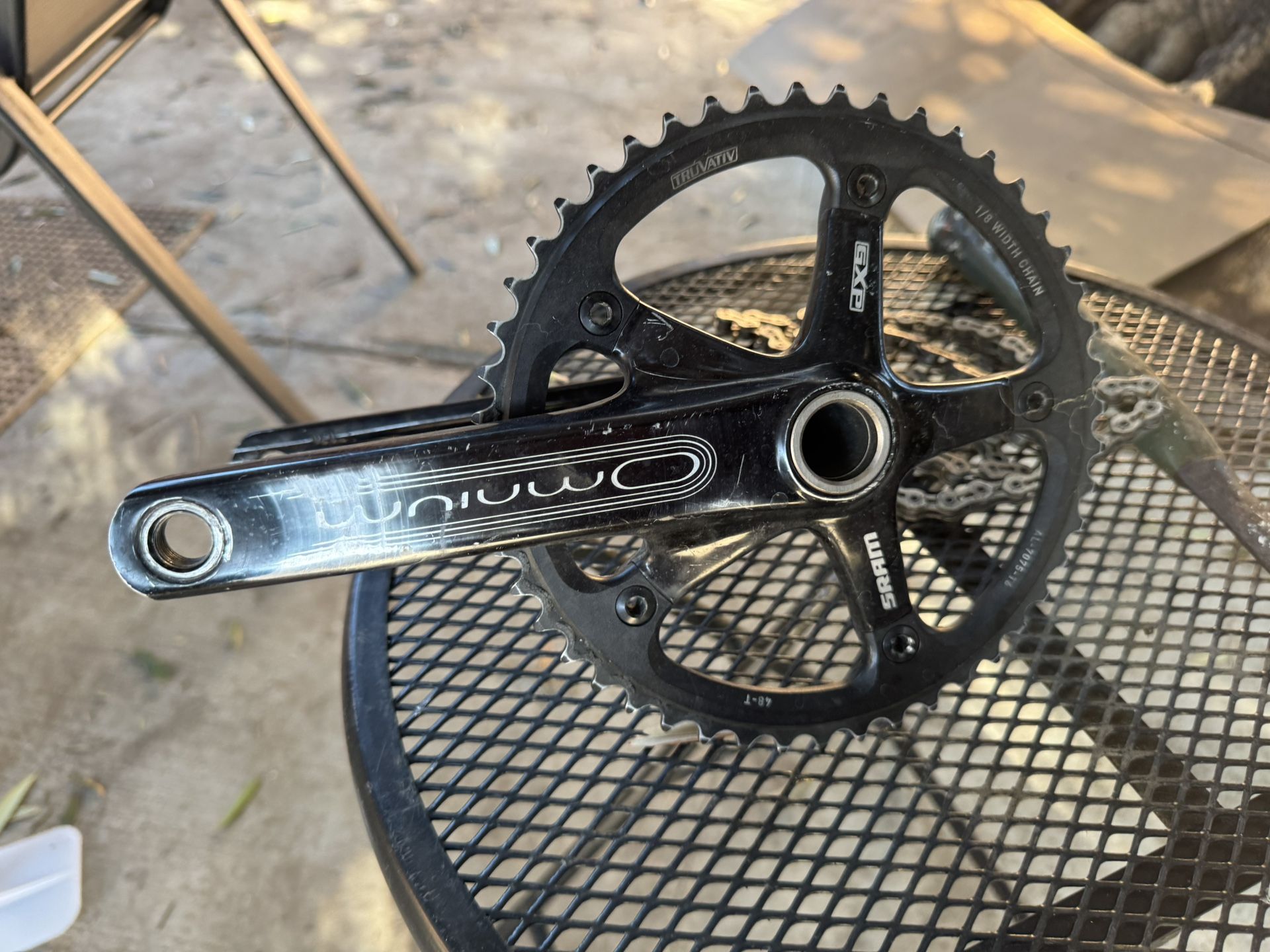 Fixed Gear Sram Omnium 170mm Sram Gxp 165mm 48t Omnium Track