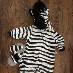 Baby/toddler Zebra Costume