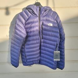The North Face Breithorn hoodie Jacket Summit Series 800pro cave blue mens large nwt


