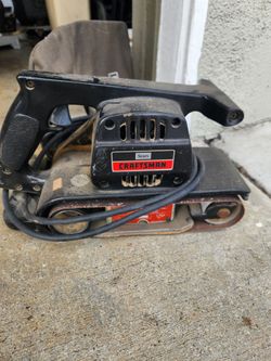 Belt sander