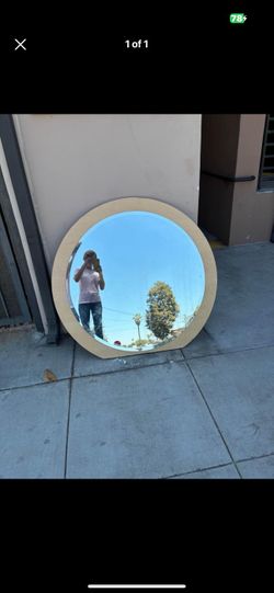 Large Round Mirror