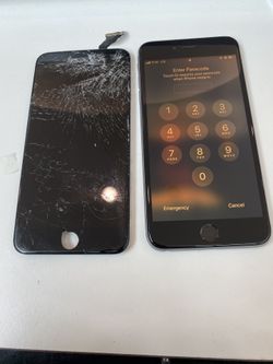Iphone 6s plus cracked screen replacement