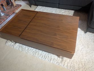 Kasala Walnut Lift-top Coffee Table with Storage $200 obo
