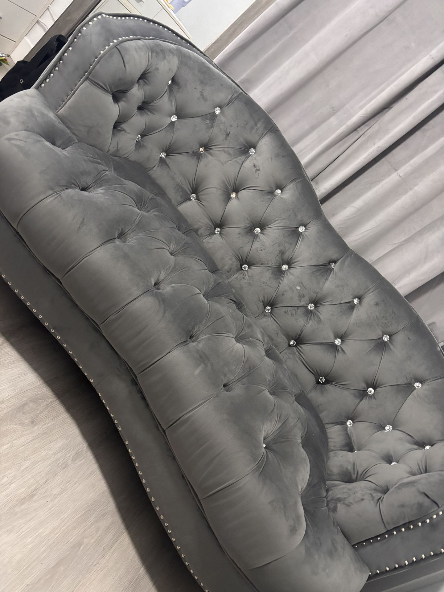 Velvet Couch