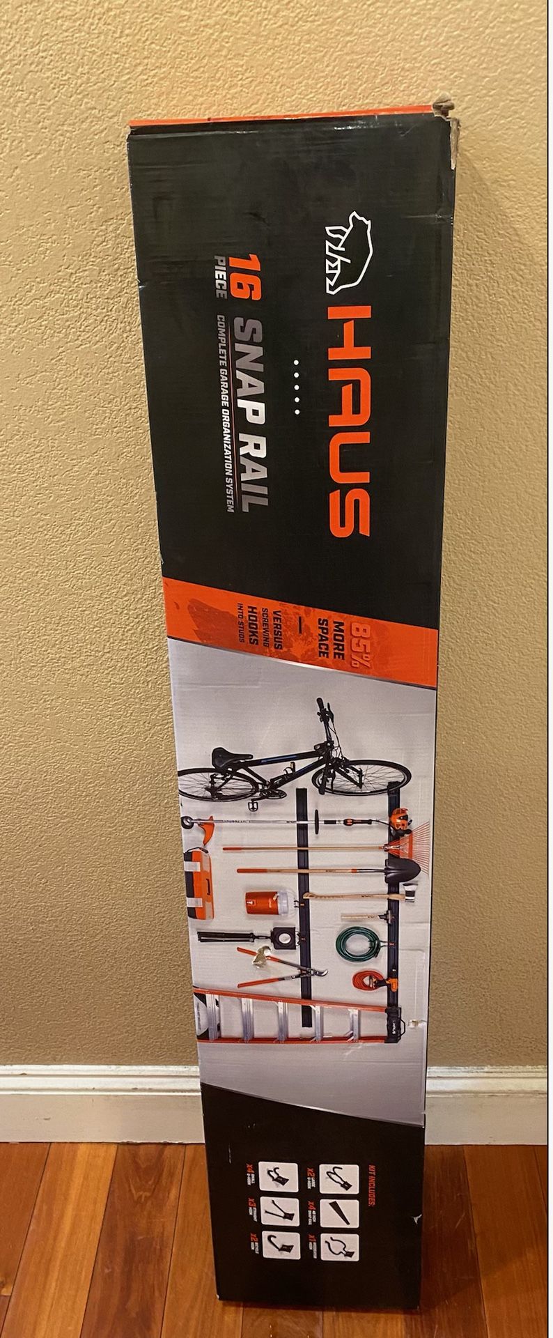 Haus 16-Piece Garage Organization System (New)