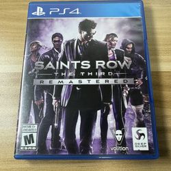 PS4 Saints Row The Third