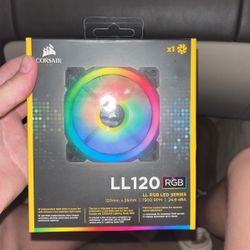 brand new corsair LL120 rgb fan