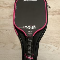 Franklin Sports Pro Pickleball Paddle (1)- FS Tour Series Carbon Fiber Tempo 16