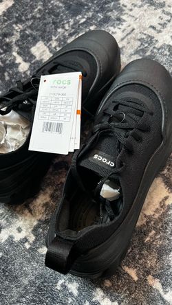 Crocs Echo Surge Sneakers All Black Size W10 M8