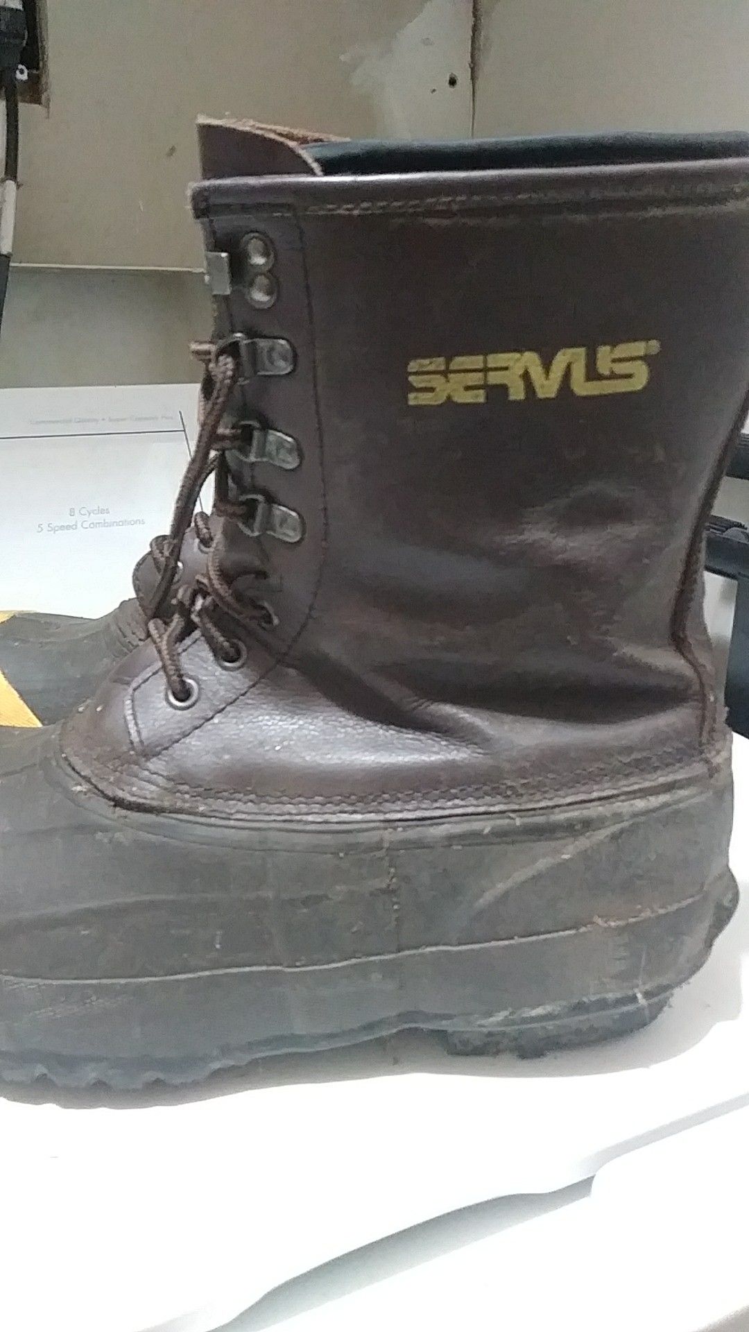 Cold weather boots