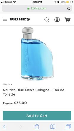 Náutica perfume for men