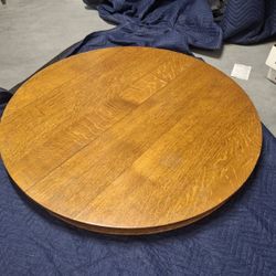 Early 1900s Hand Carved Claw Foot Table