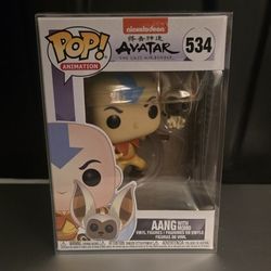 ATLA Aang With Momo Funko Pop #534
