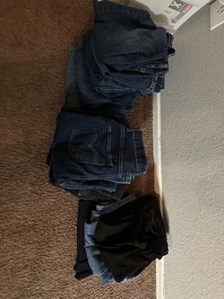 Old Navy and Levi pants